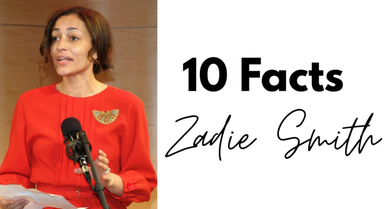 Portrait of Zadie Smith, British author of White Teeth
